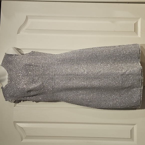 Kate Spade NEW YORK TINSEL TWEED DRESS Size 8 IN MOONGLOW NWOT MSRP $398 - Picture 7 of 15